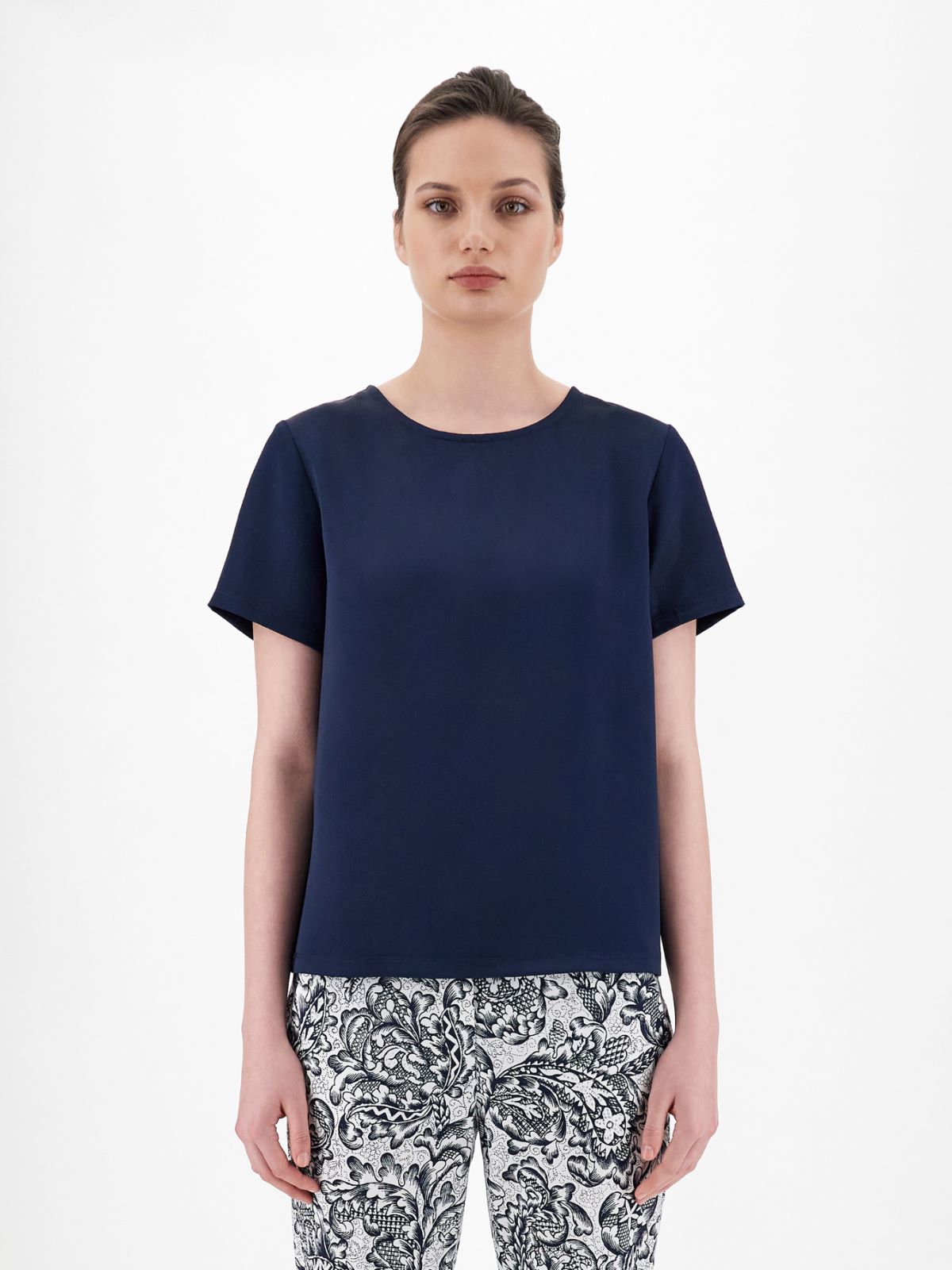 Technical satin T-shirt Weekend Maxmara Technical satin T-shirt Weekend Maxmara