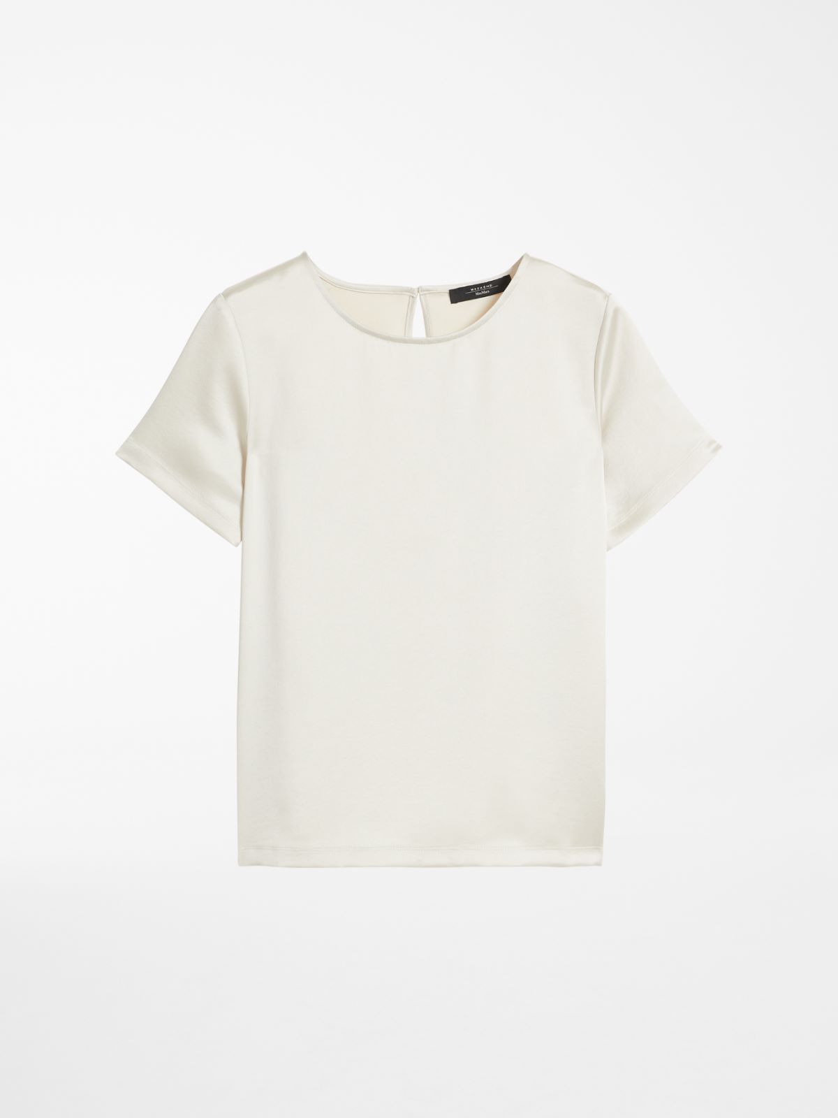 Technical satin T-shirt Weekend Maxmara Technical satin T-shirt Weekend Maxmara