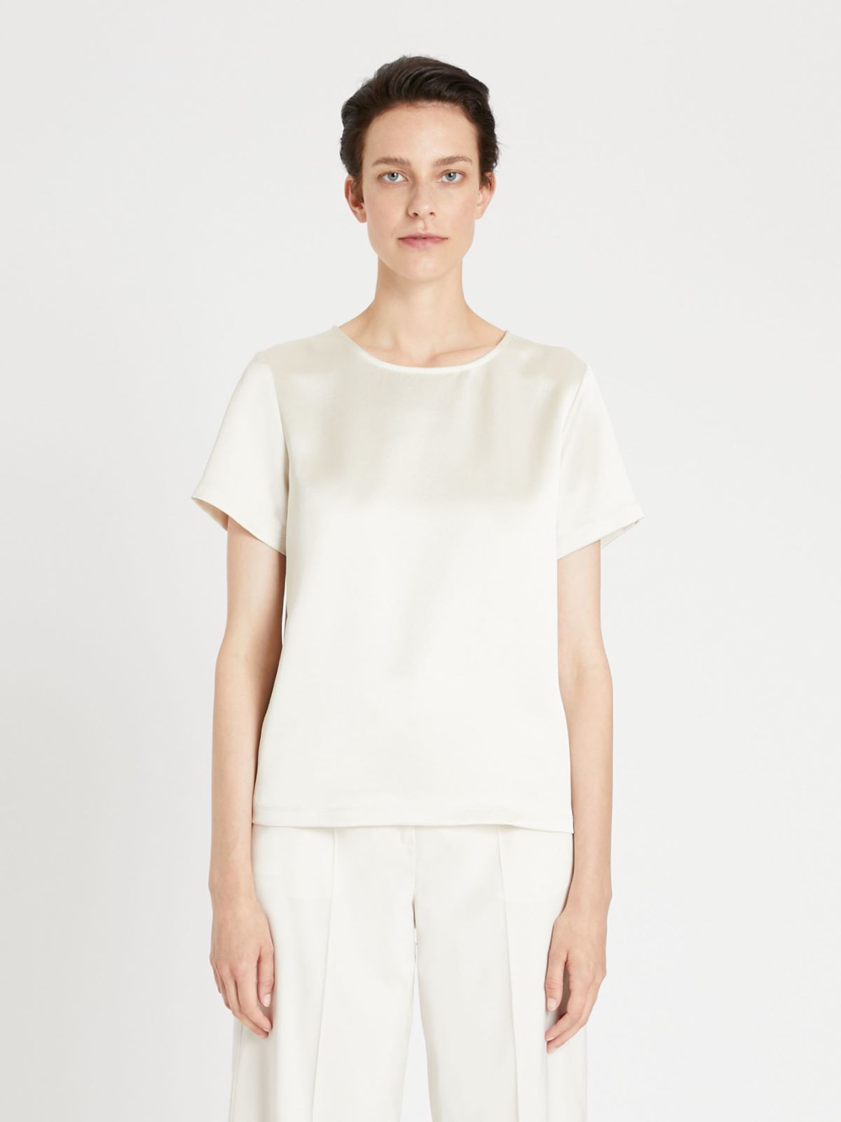 Technical satin T-shirt Weekend Maxmara Technical satin T-shirt Weekend Maxmara