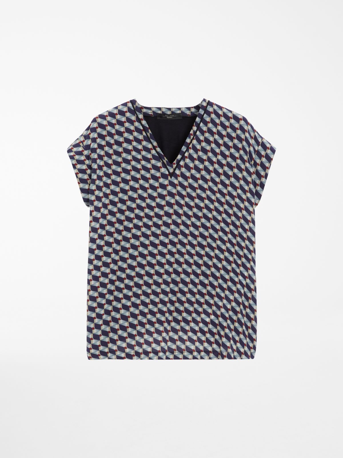 Silk crepe de chine T-shirt Weekend Maxmara Silk crepe de chine T-shirt Weekend Maxmara