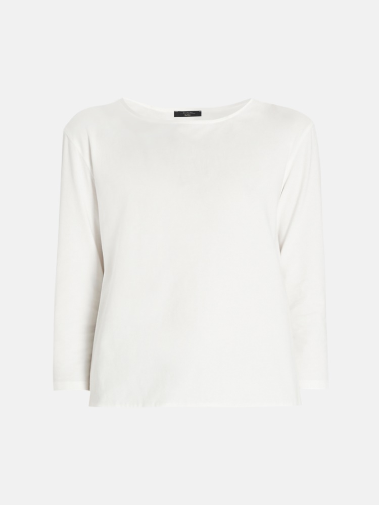Cotton jersey T-shirt, white - Weekend Max Mara