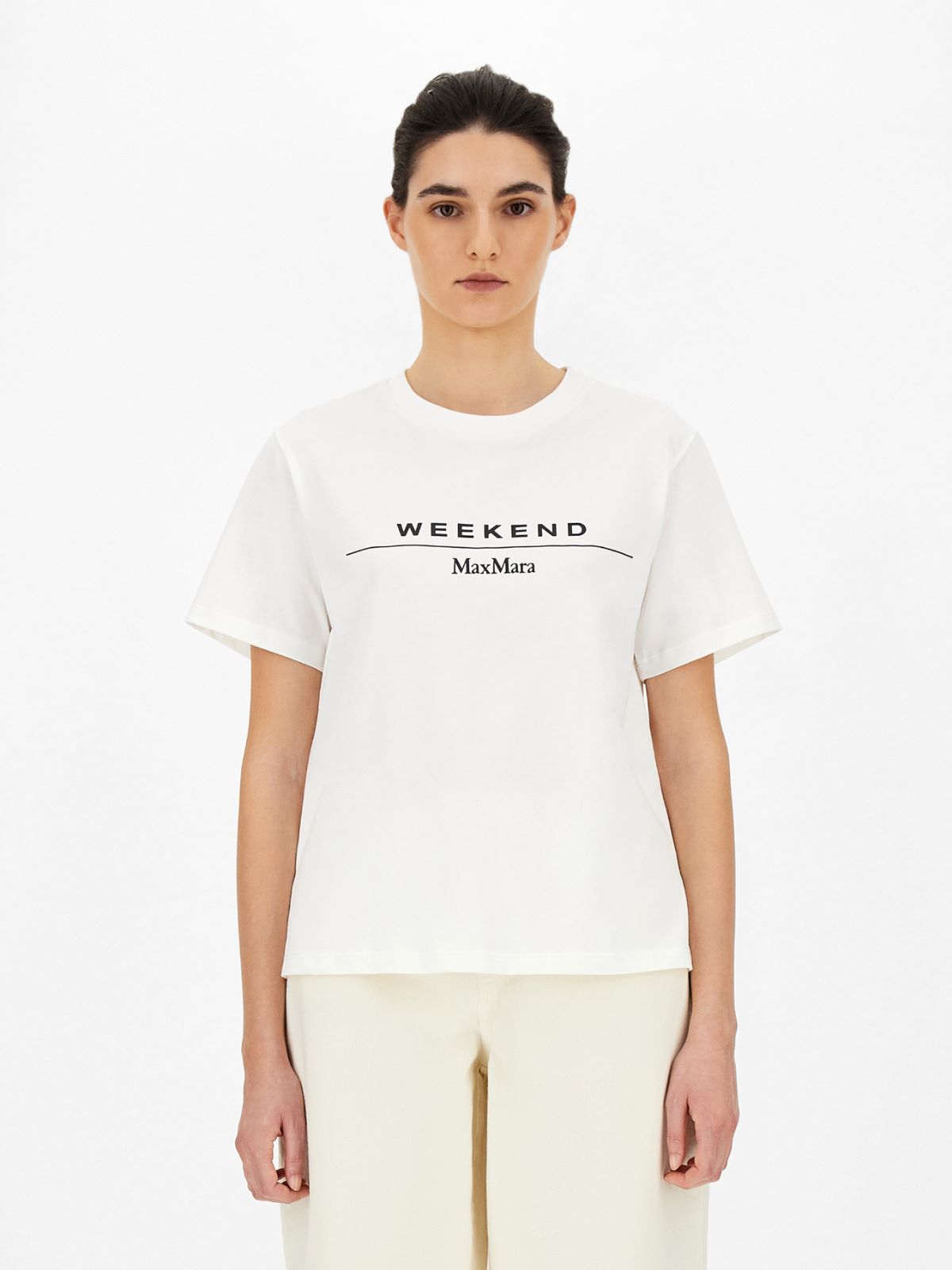 Cotton jersey T-shirt Weekend Maxmara Cotton jersey T-shirt Weekend Maxmara