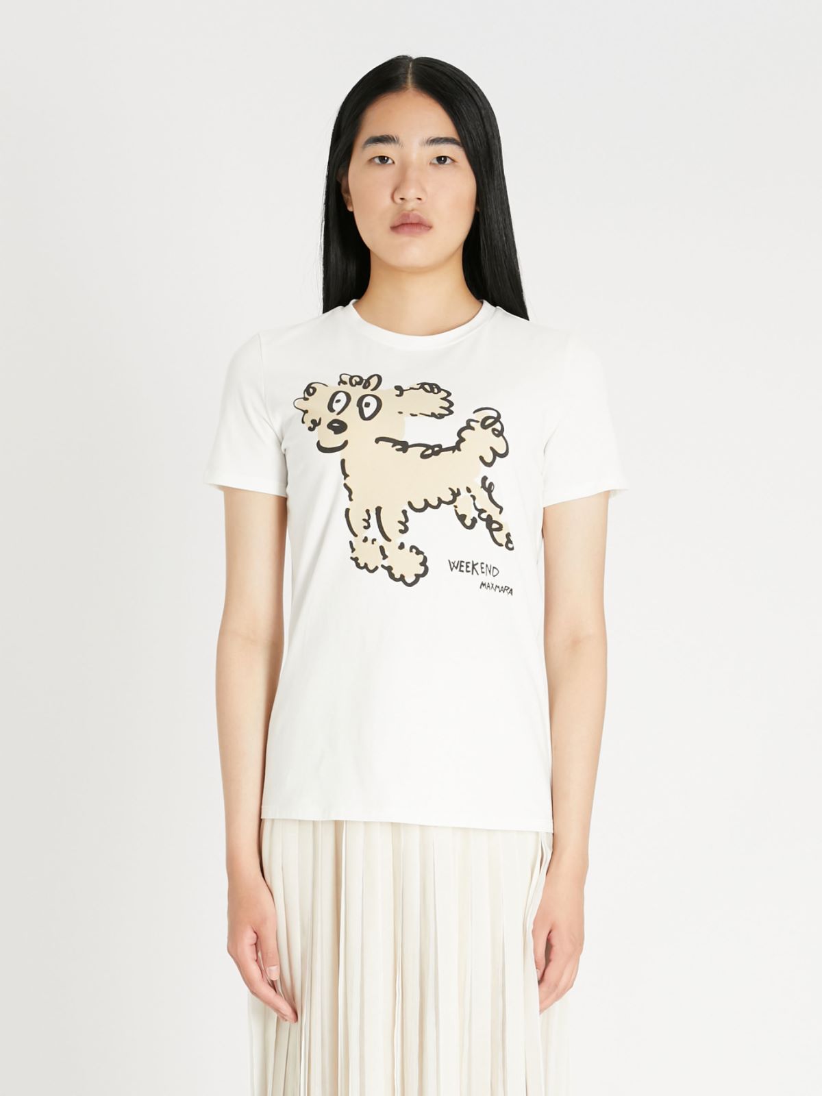Cotton jersey T-shirt Weekend Maxmara Cotton jersey T-shirt Weekend Maxmara