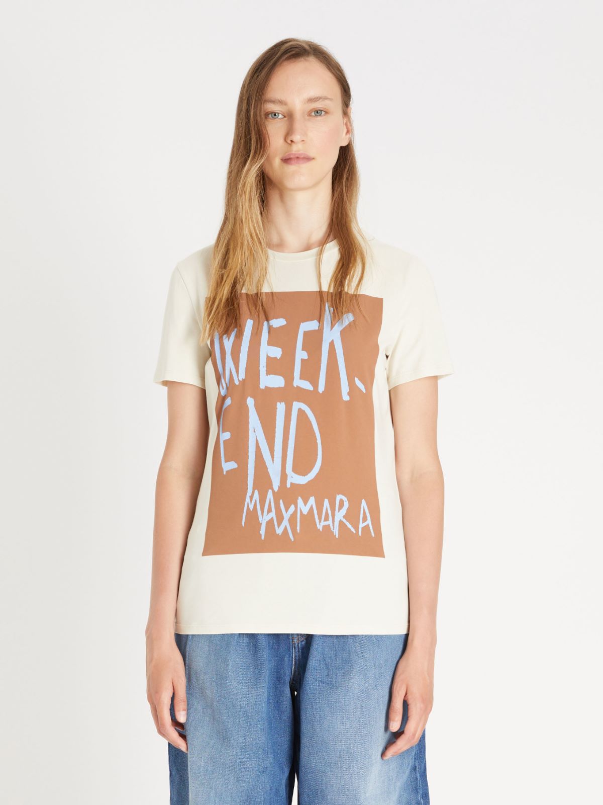 Cotton jersey T-shirt Weekend Maxmara Cotton jersey T-shirt Weekend Maxmara