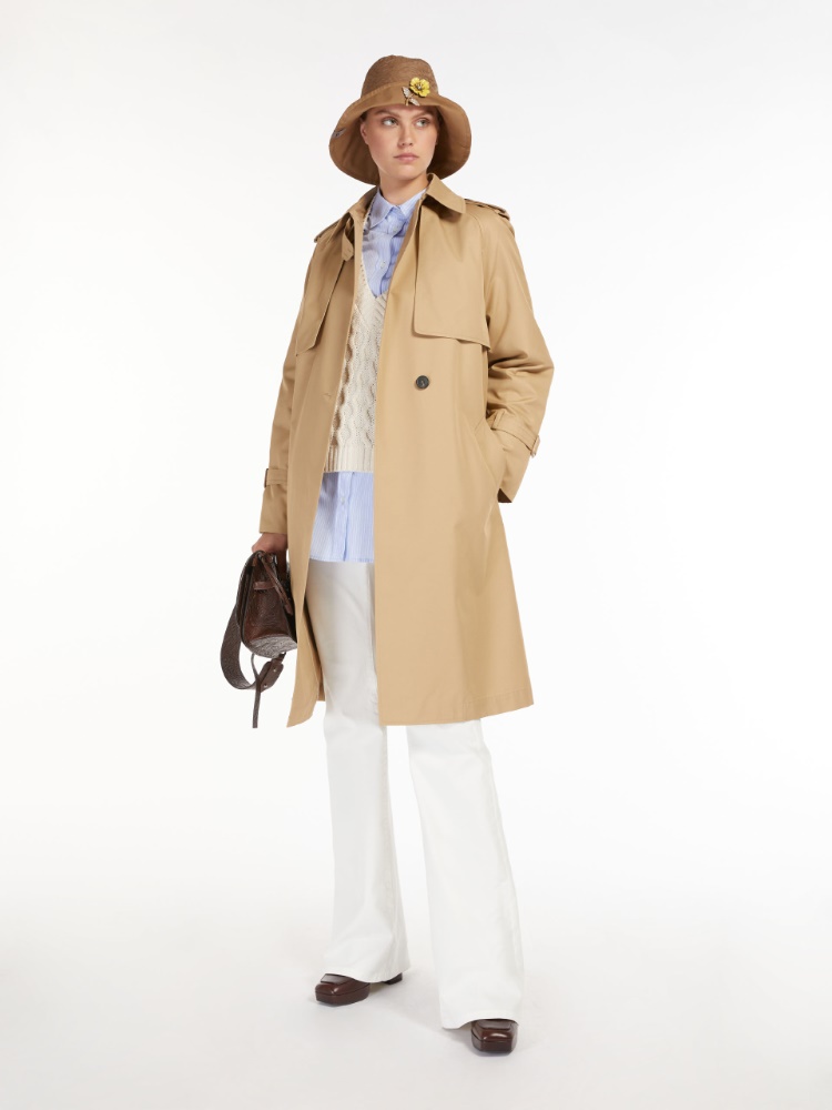 Water Repellent Gabardine Trench Coat, Ironing A Burberry Trench Coat