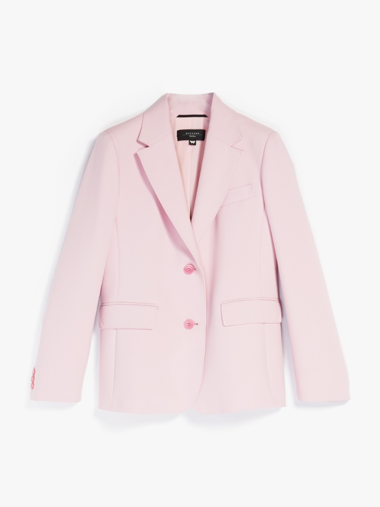 Viscose canvas blazer, quartz - Weekend Max Mara