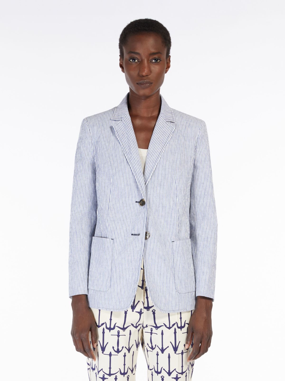 Cotton and linen jacket Weekend Maxmara Cotton and linen jacket Weekend Maxmara