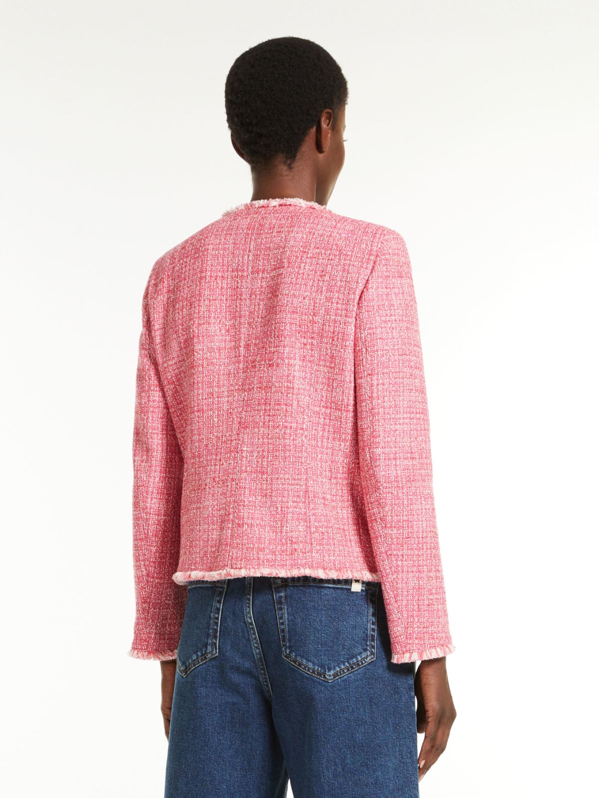 Cotton-blend basketweave jacket Weekend Maxmara