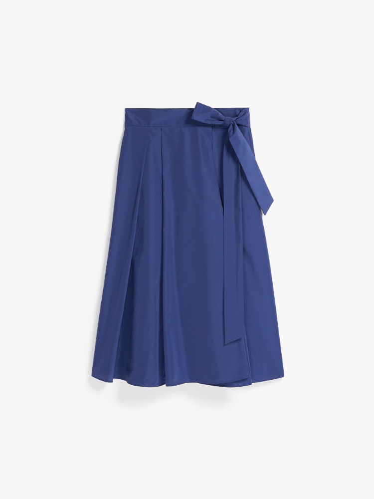 Taffeta skirt, navy - Weekend Max Mara