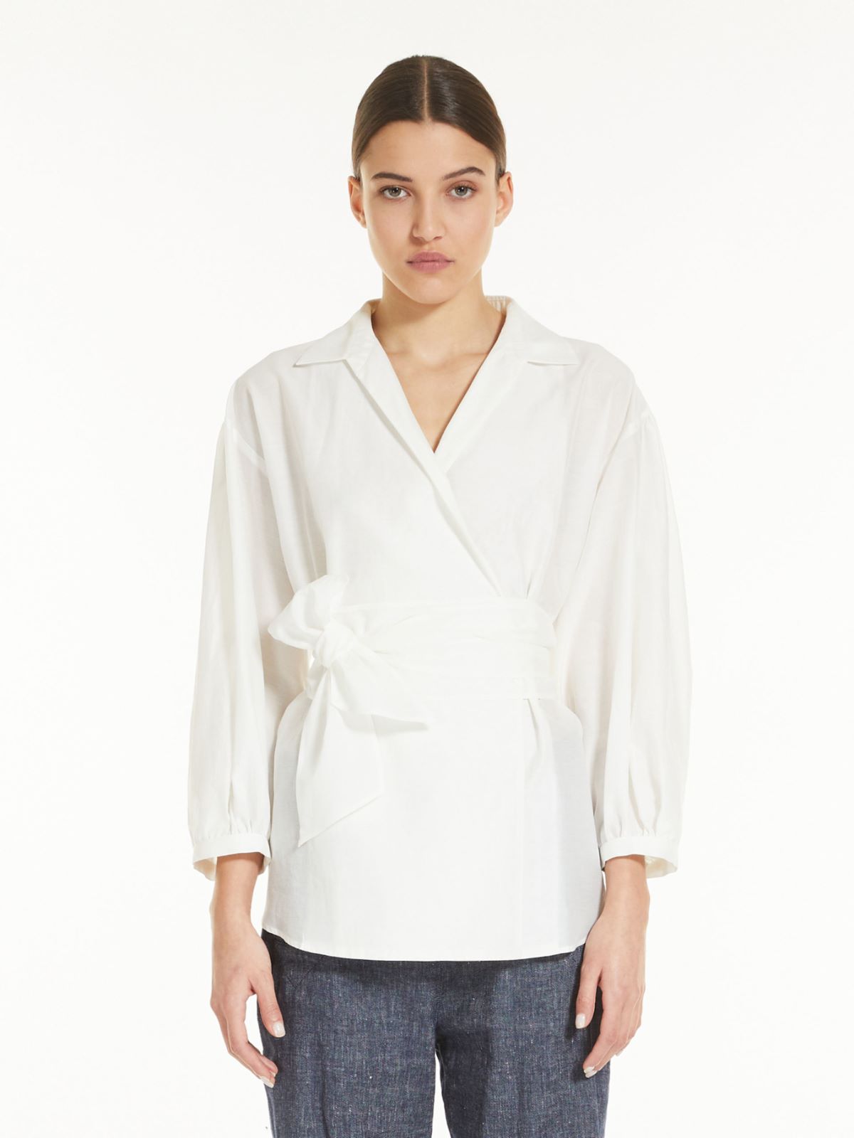 Cotton and silk canvas shirt Weekend Maxmara Cotton and silk canvas shirt Weekend Maxmara