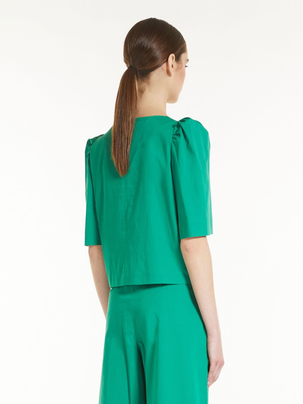 Cotton sateen blouse Weekend Maxmara Cotton sateen blouse Weekend Maxmara