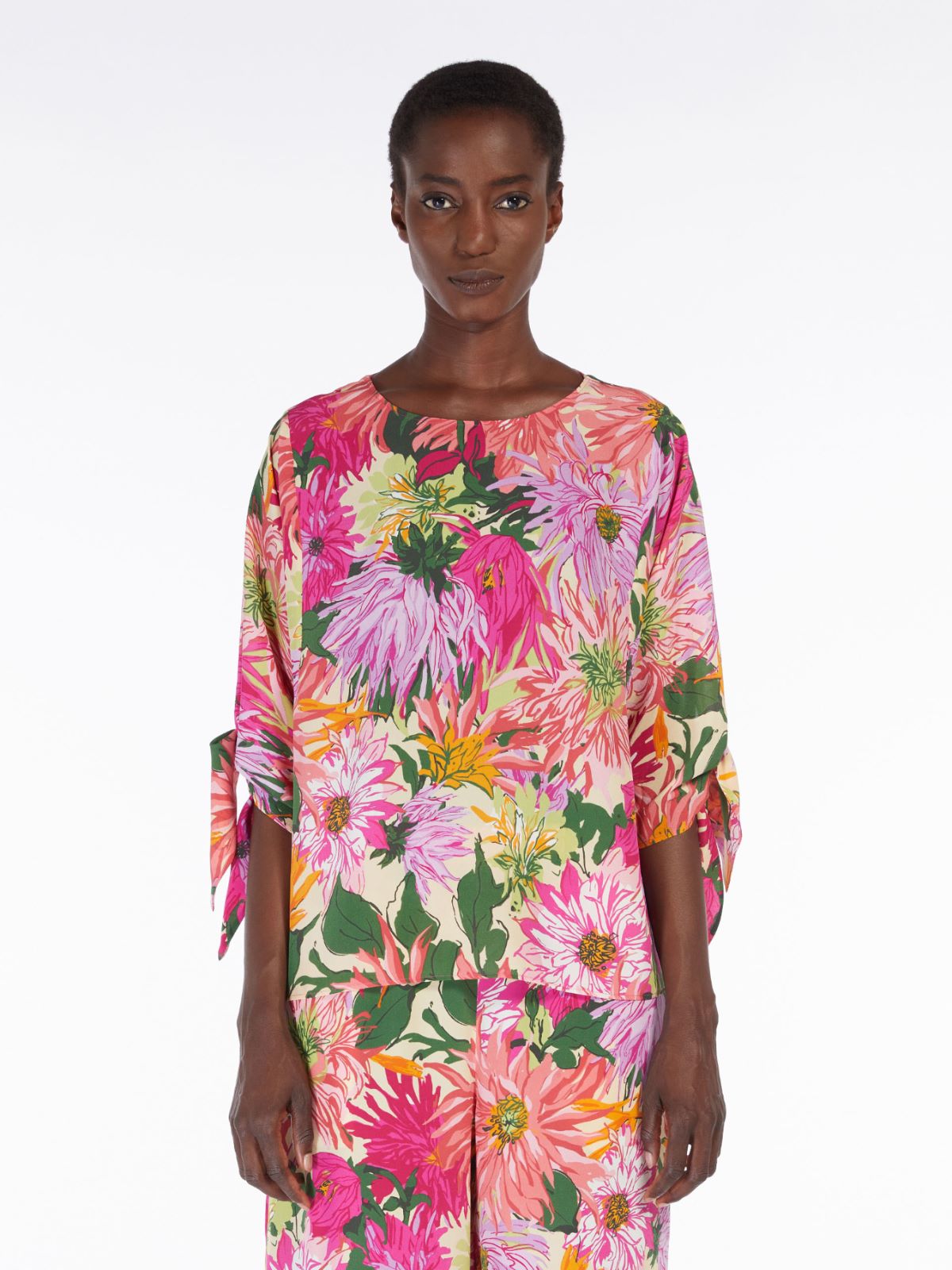 Silk crepe de chine blouse Weekend Maxmara Silk crepe de chine blouse Weekend Maxmara