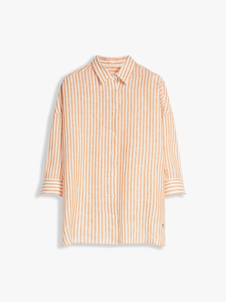 Linen canvas shirt , orange - Weekend Max Mara