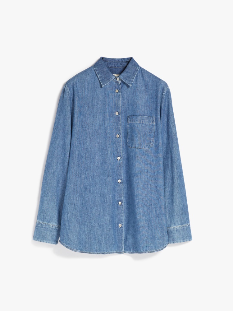 Denim shirt, navy - Weekend Max Mara