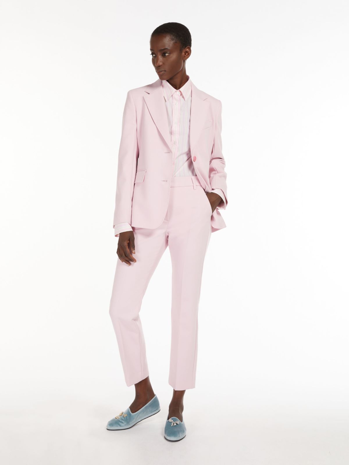 max mara pink suit