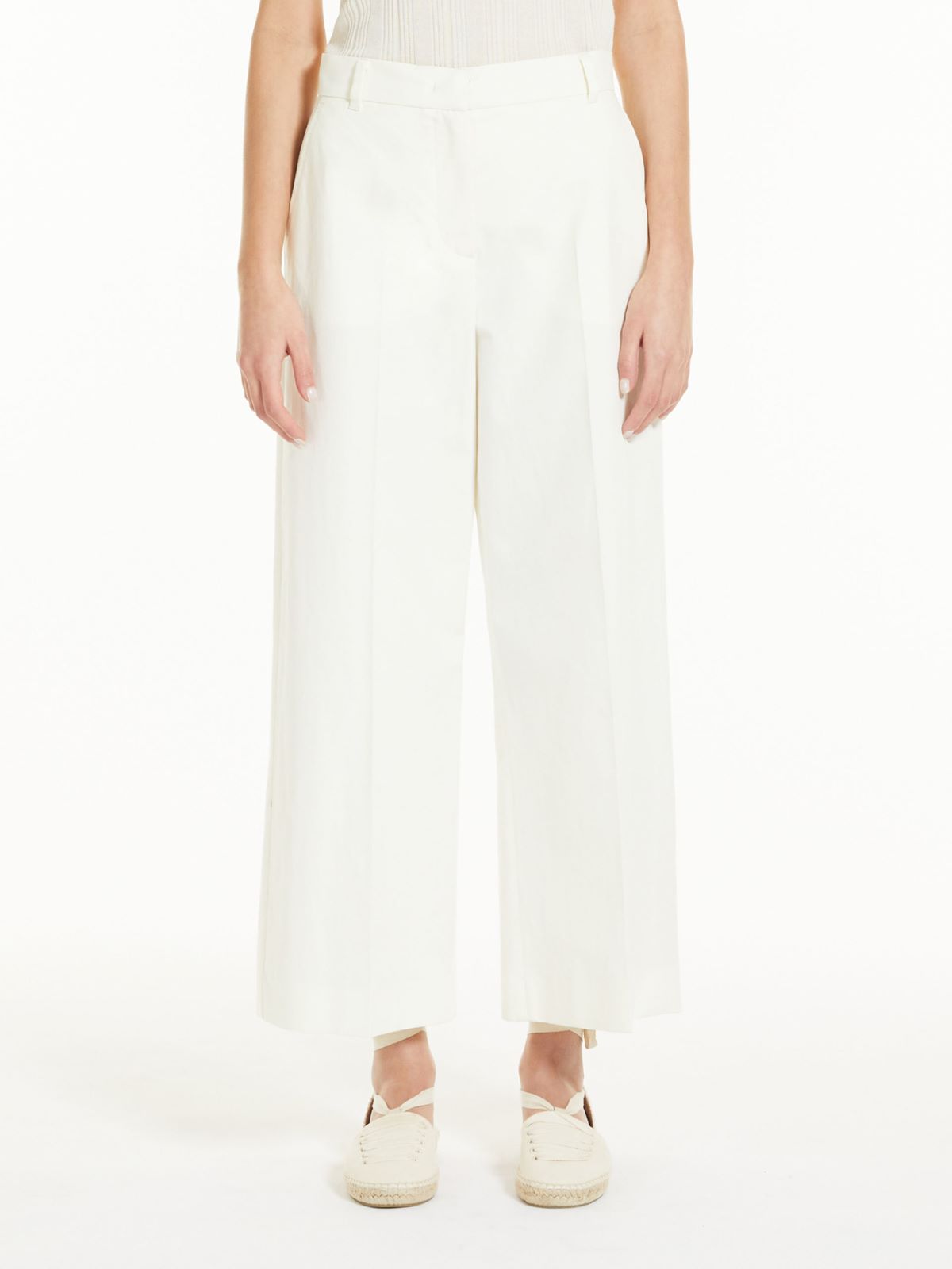 Cotton twill trousers Weekend Maxmara Cotton twill trousers Weekend Maxmara