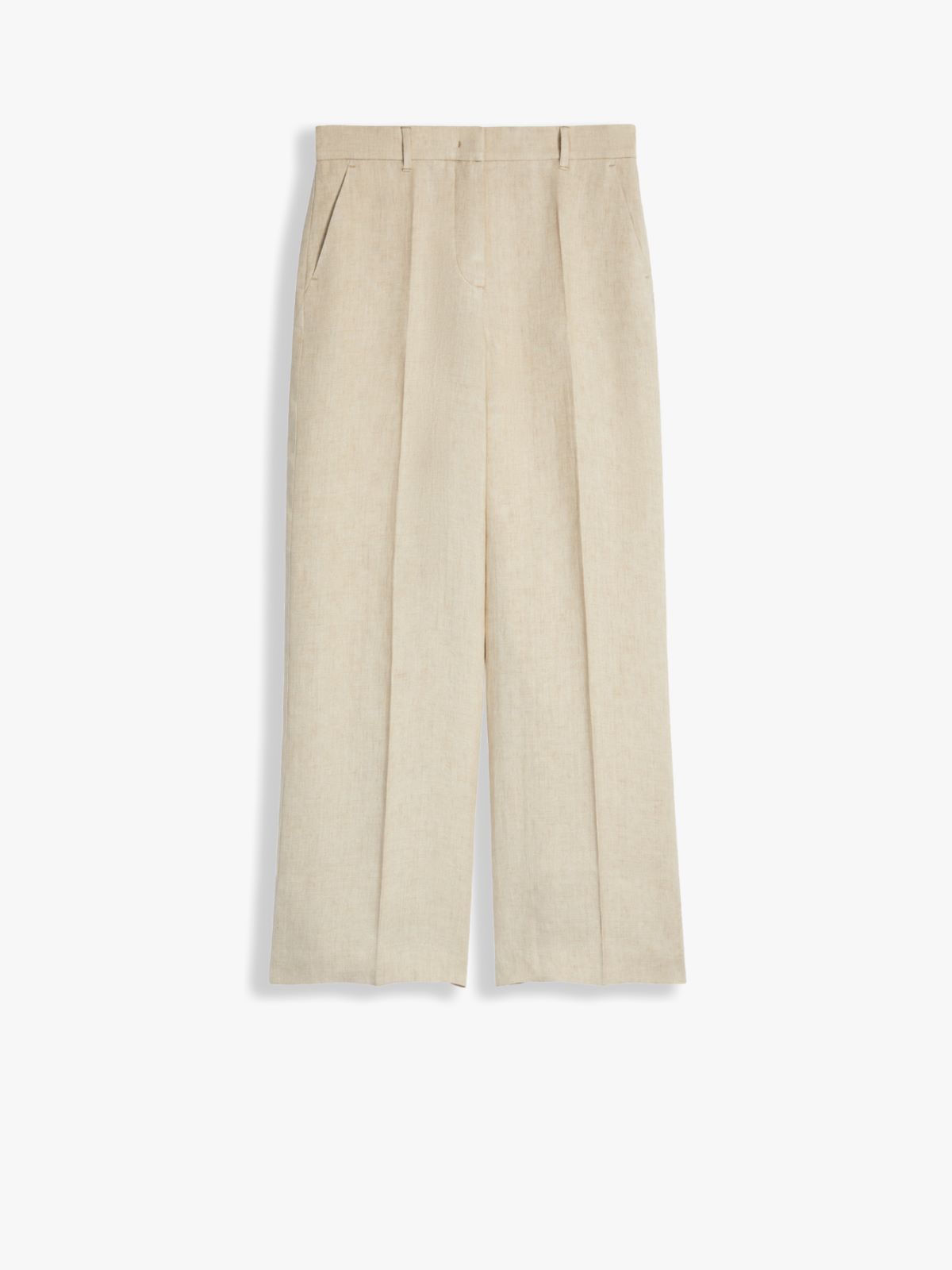 Linen canvas trousers Weekend Maxmara Linen canvas trousers Weekend Maxmara