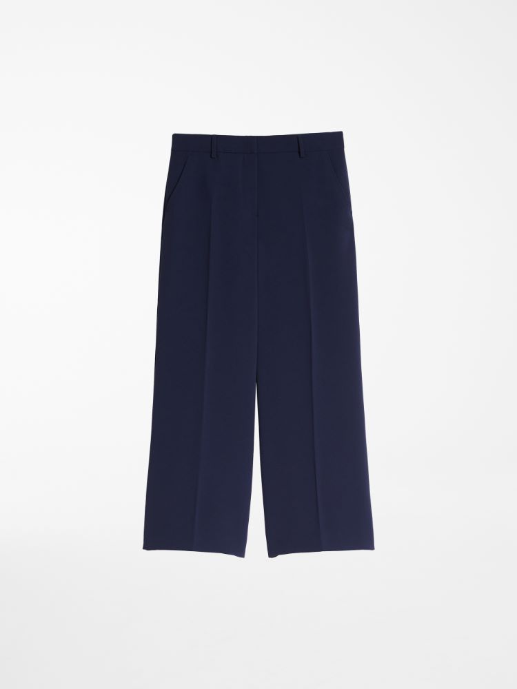 Cady trousers, navy - Weekend Max Mara