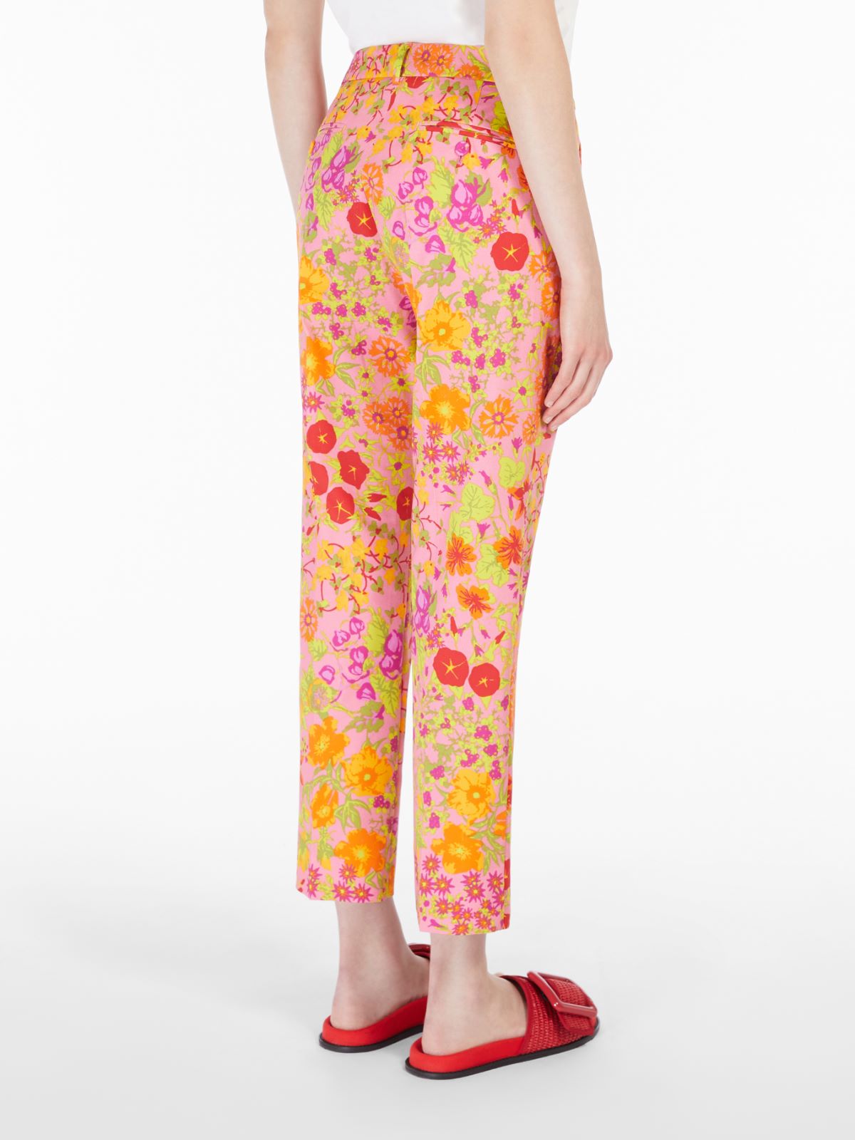 Cotton faille trousers Weekend Maxmara Cotton faille trousers Weekend Maxmara