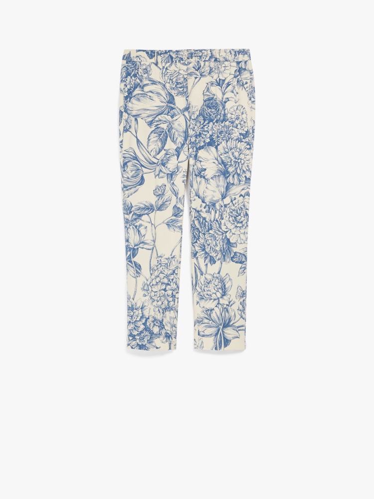 Cotton Ottoman trousers, avio - Weekend Max Mara
