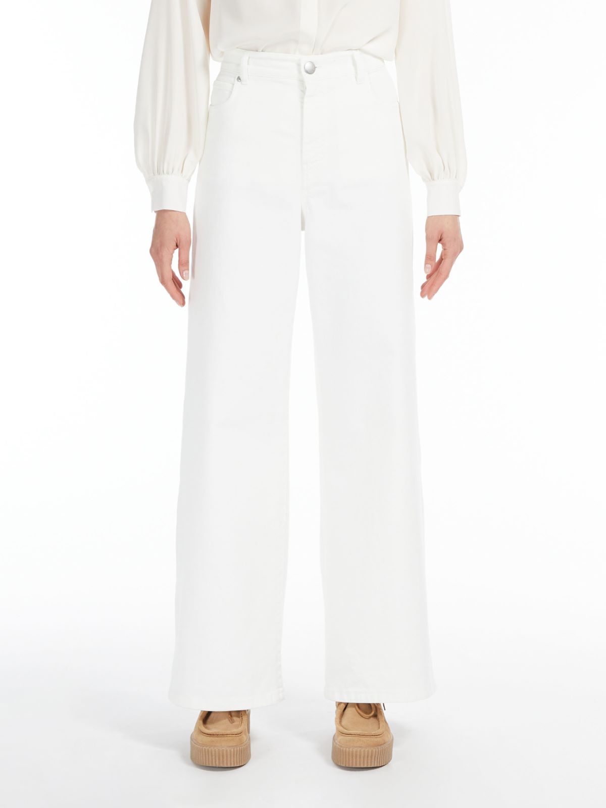 Cotton drill trousers Weekend Maxmara Cotton drill trousers Weekend Maxmara