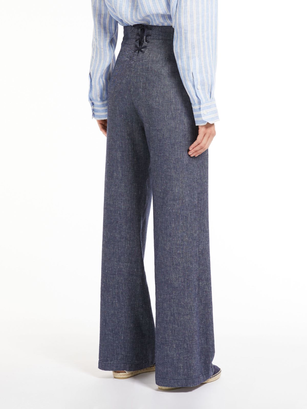 Cotton and linen trousers Weekend Maxmara Cotton and linen trousers Weekend Maxmara