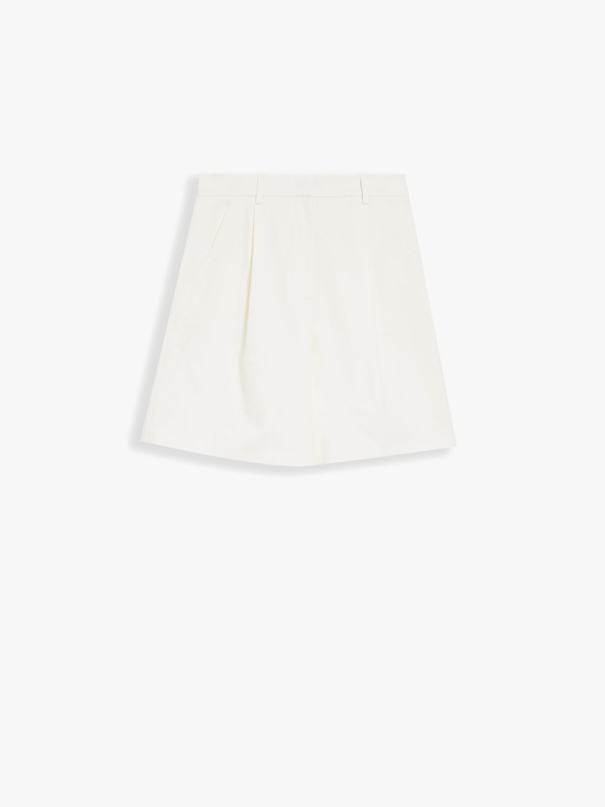 Cotton and linen shorts Weekend Maxmara