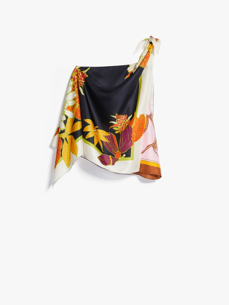 Silk twill top, purple - Weekend Max Mara