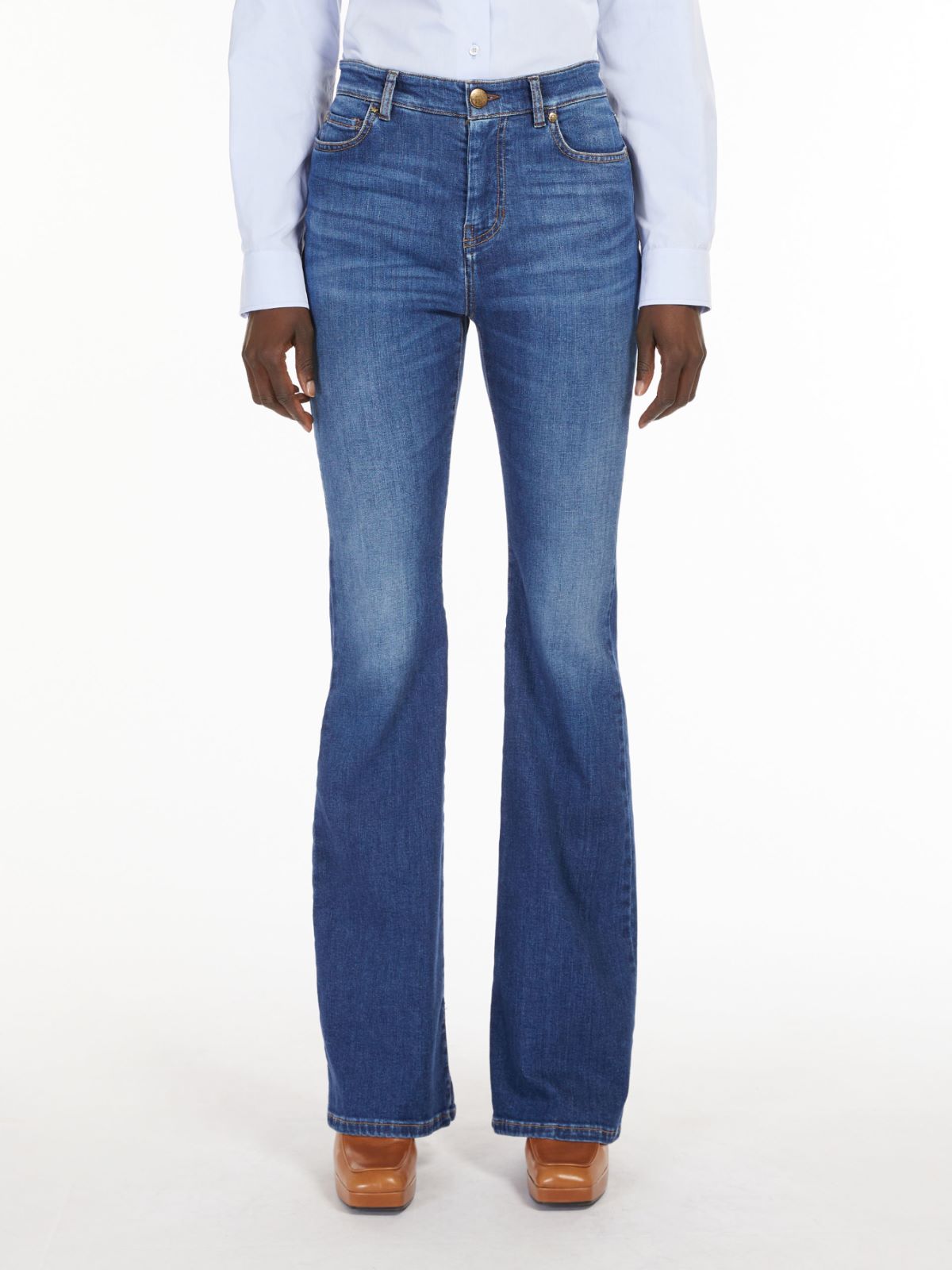 Fit-and-flare denim jeans Weekend Maxmara