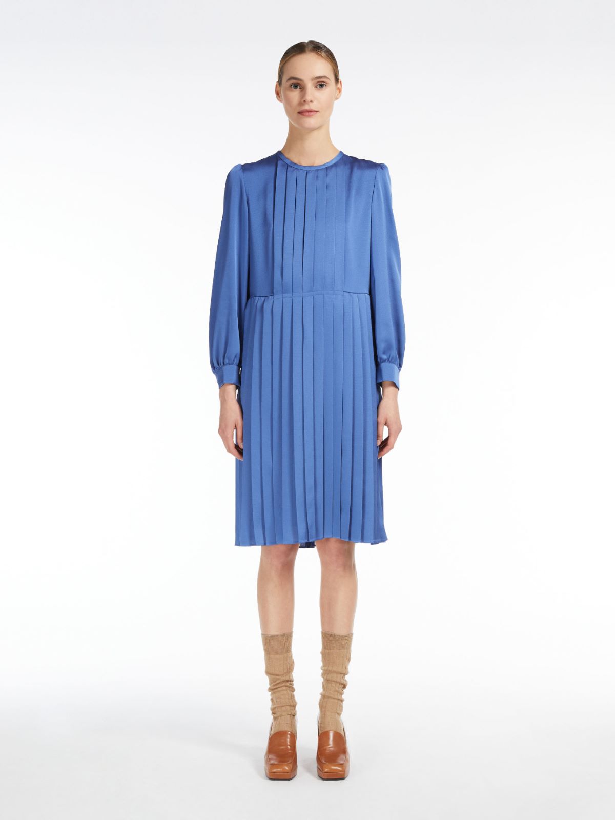 Fluid satin dress Weekend Maxmara Fluid satin dress Weekend Maxmara
