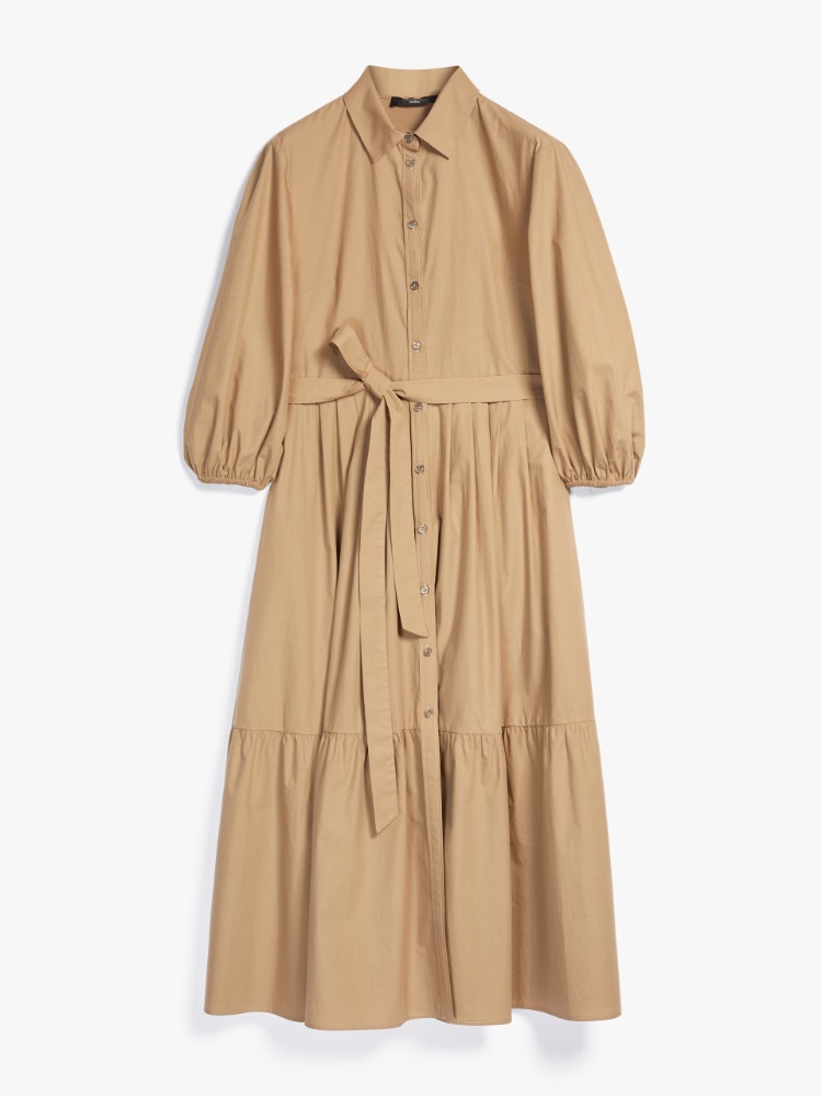 Cotton poplin shirt dress, colonial - Weekend Max Mara