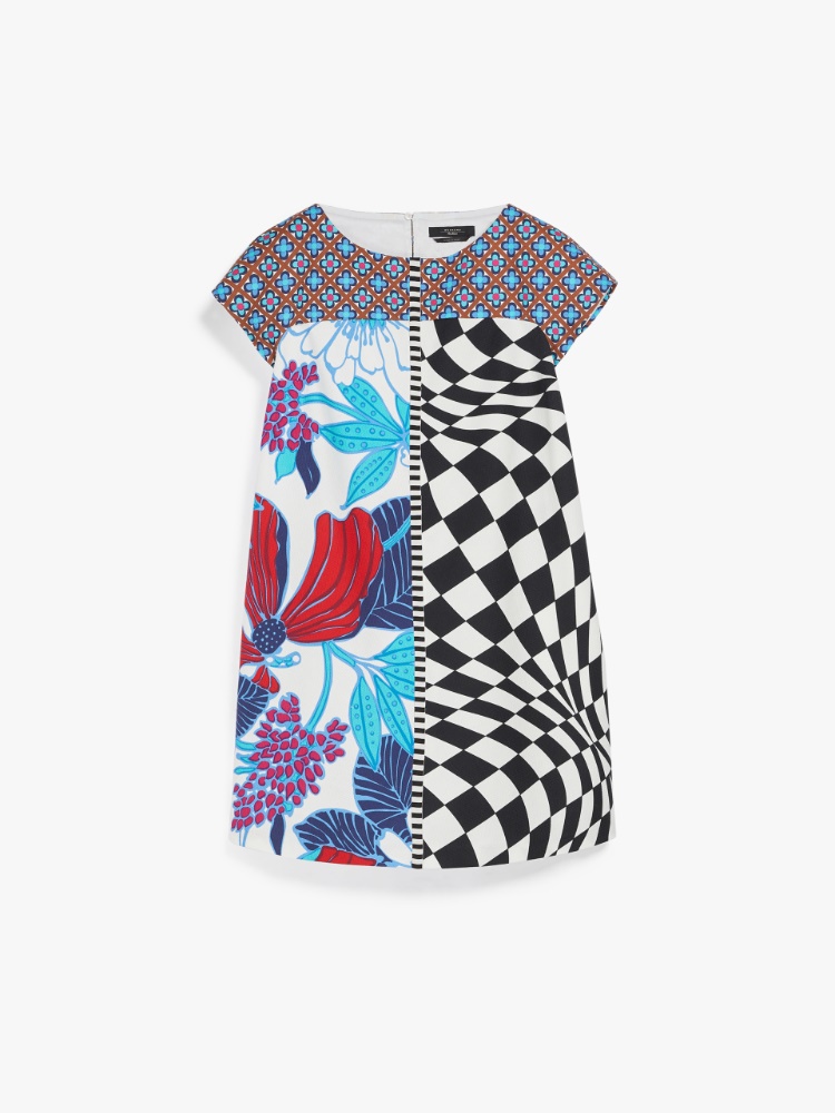 Cotton dress, turquoise - Weekend Max Mara