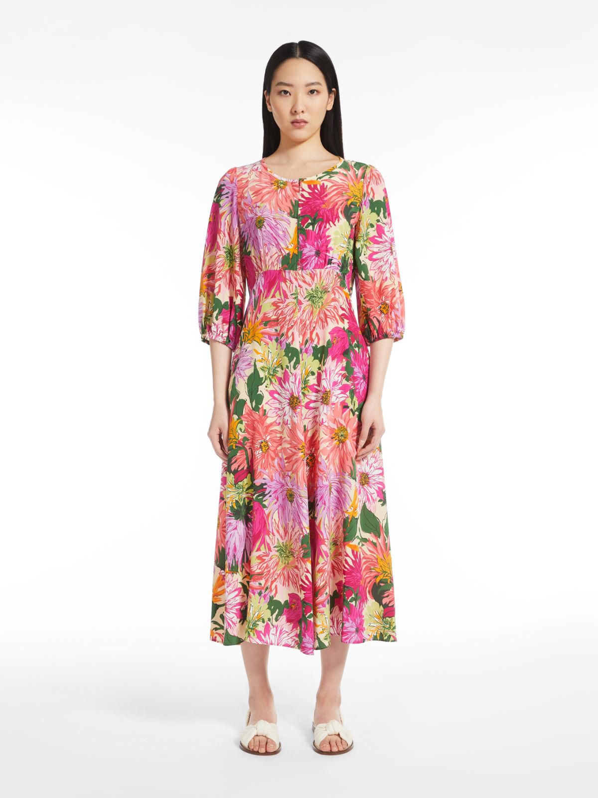 Silk crepe de chine dress Weekend Maxmara Silk crepe de chine dress Weekend Maxmara