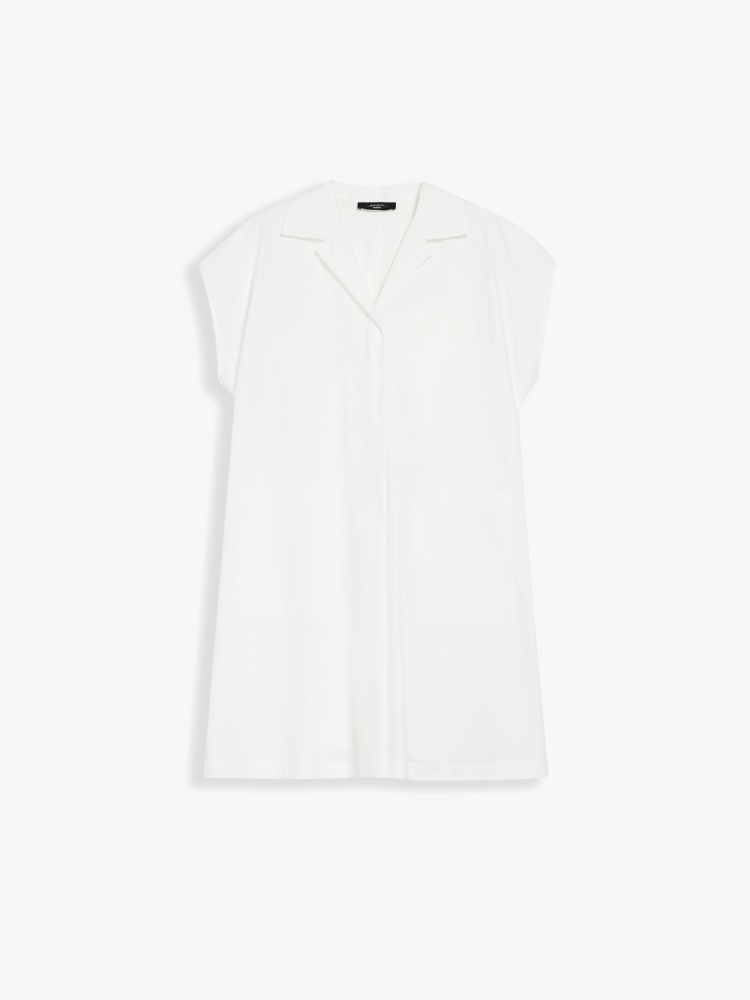 Cotton dress , white - Weekend Max Mara