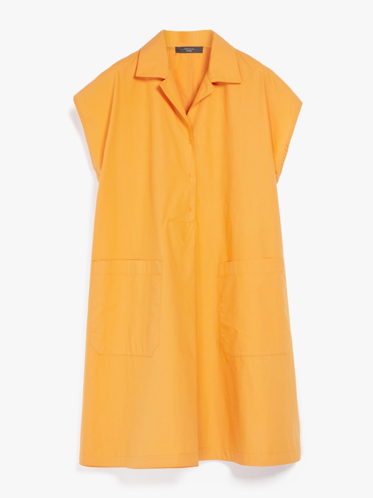 Cotton dress , orange - Weekend Max Mara