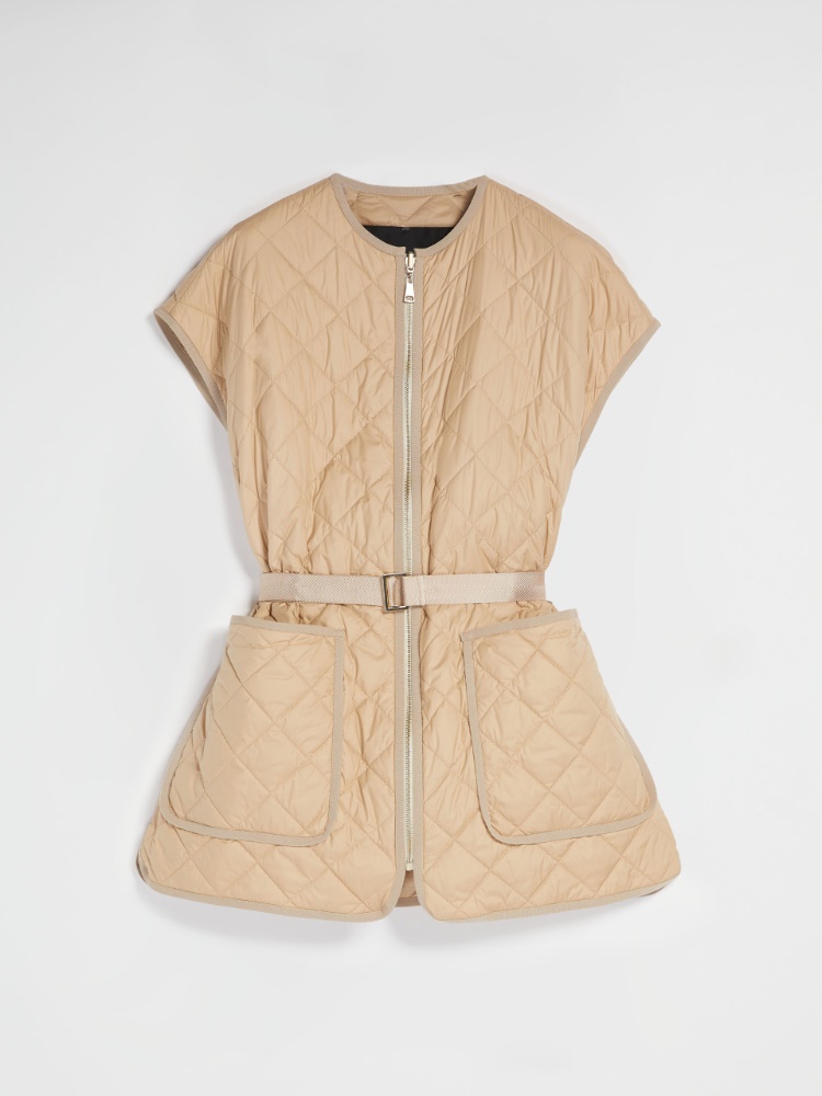 Water-repellent gilet, honey - Weekend Max Mara