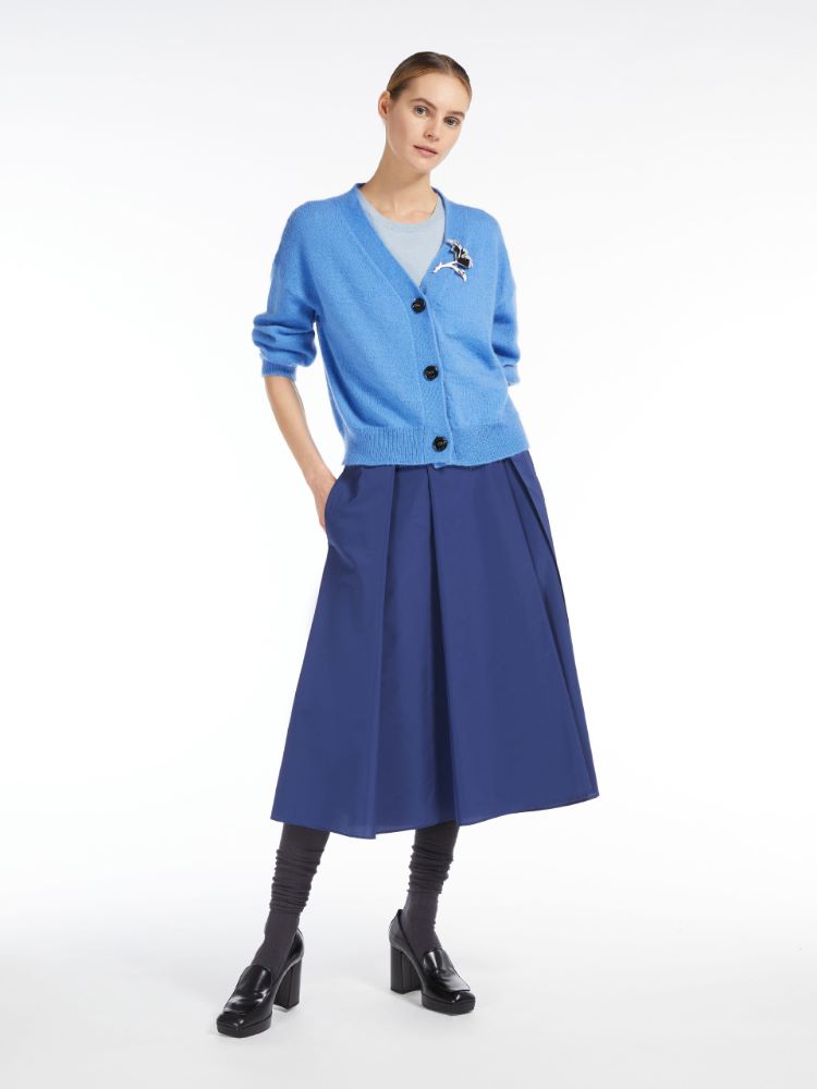 MAX&amp;Co. Maglia In Blend Di Lino | Maglia A Coste Orizzontali, Taglio Kimono, Lino E Lyocell
