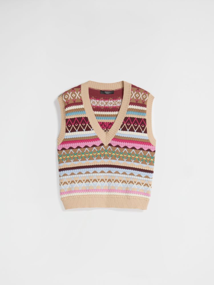 Top Oxbow M1ceres In Viscosa Con Scollo A V E Dettaglio In Pizzo, Donna - 4