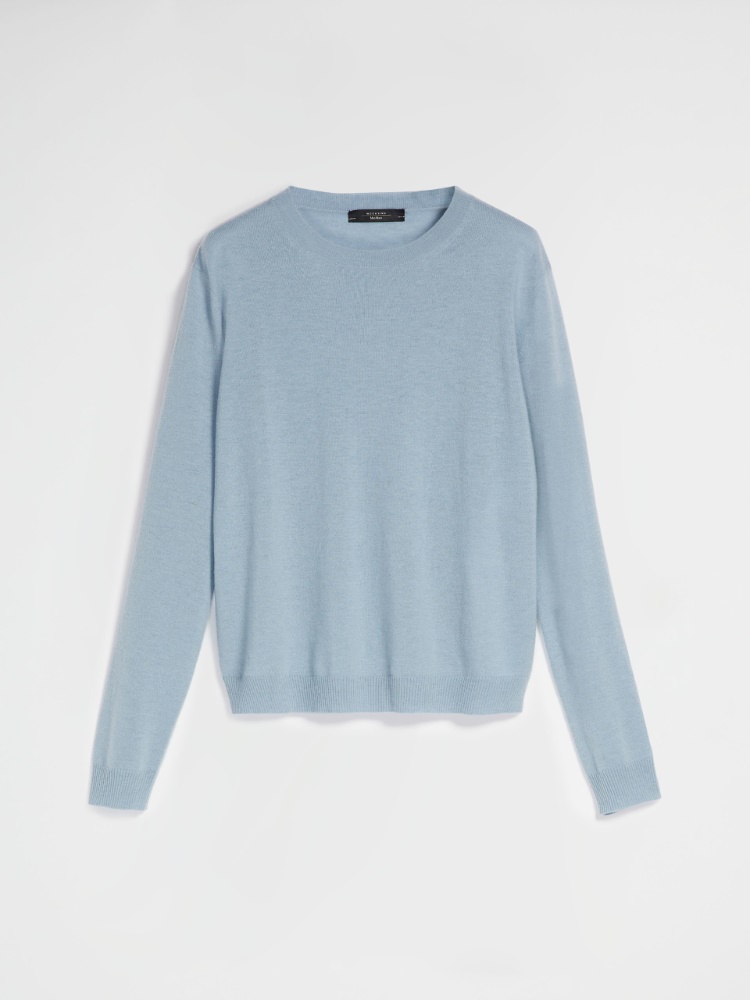 Wool and cashmere sweater, light blue - Weekend Max Mara