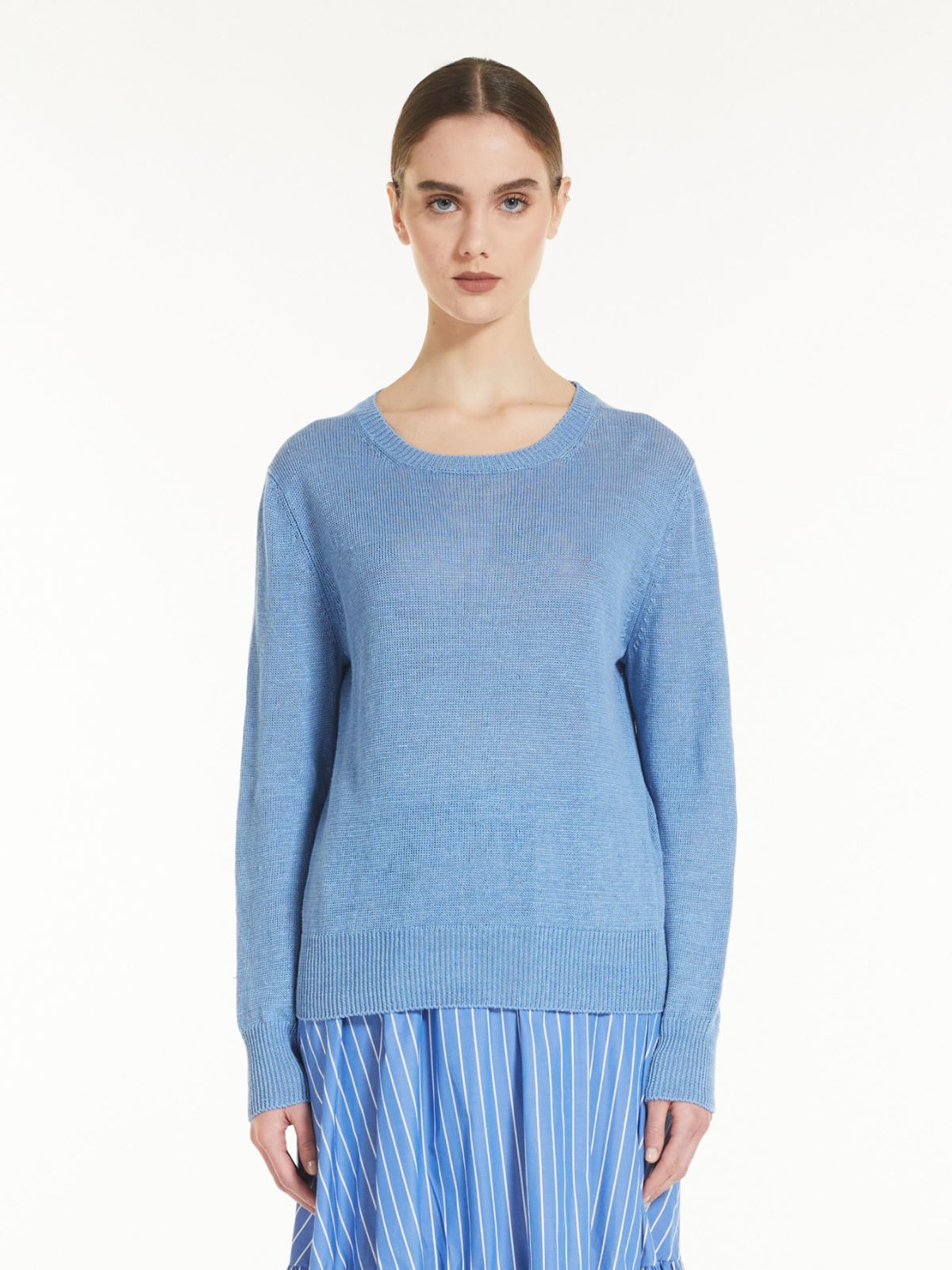 Linen yarn sweater Weekend Maxmara Linen yarn sweater Weekend Maxmara