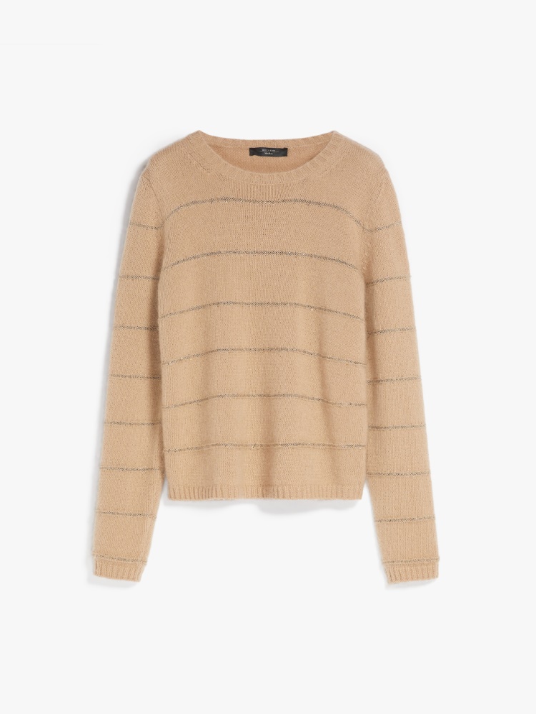 Mohair-blend sweater, honey - Weekend Max Mara