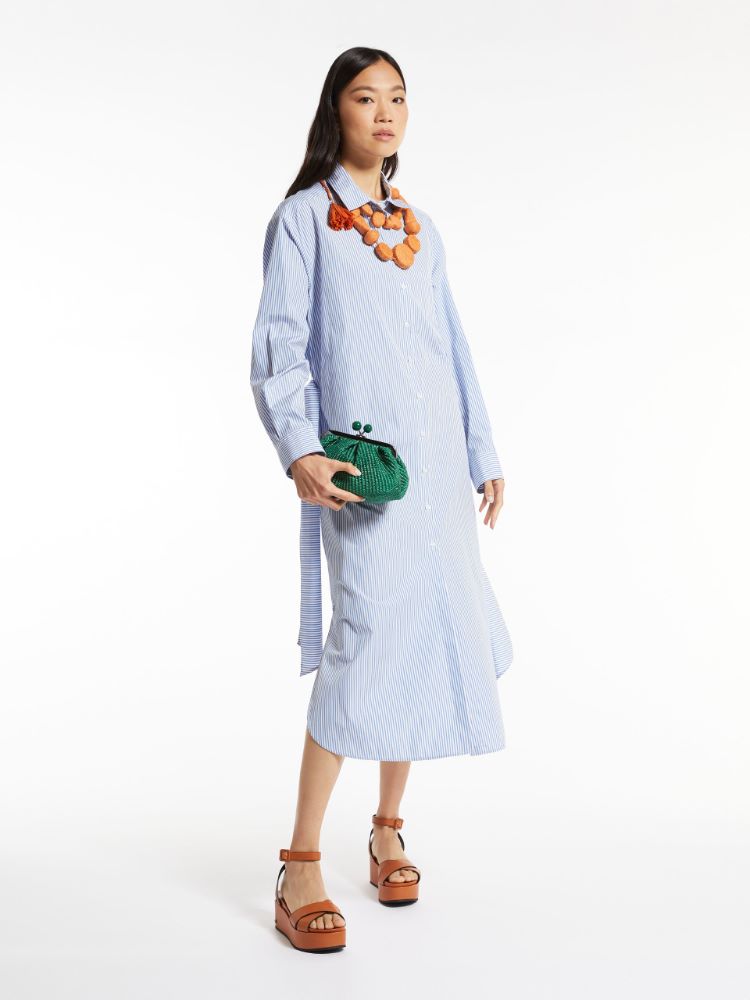 Small raffia Pasticcino Bag, green - Weekend Max Mara