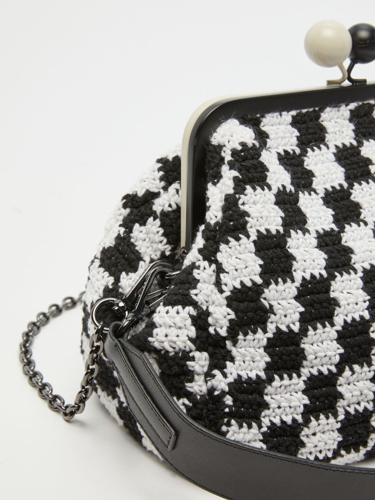 Damier cotton Pasticcino Bag Weekend Maxmara Damier cotton Pasticcino Bag Weekend Maxmara
