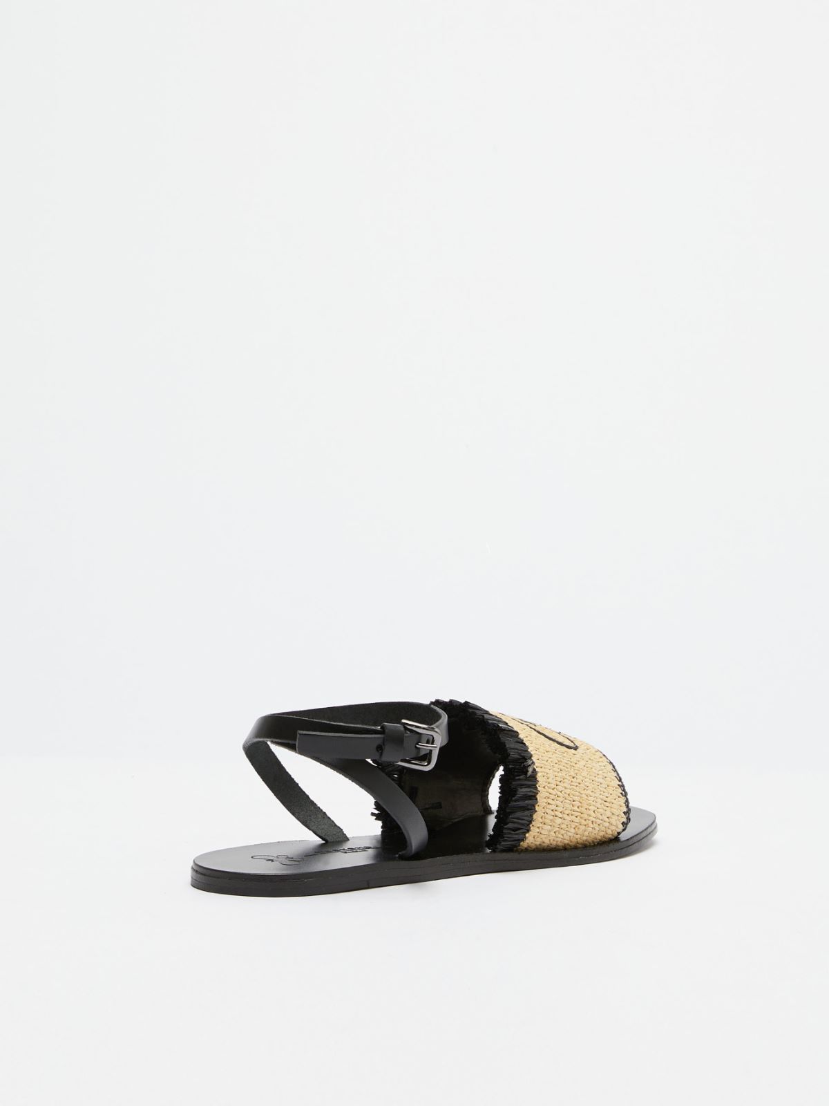 Raffia and leather sandals Weekend Maxmara Raffia and leather sandals Weekend Maxmara
