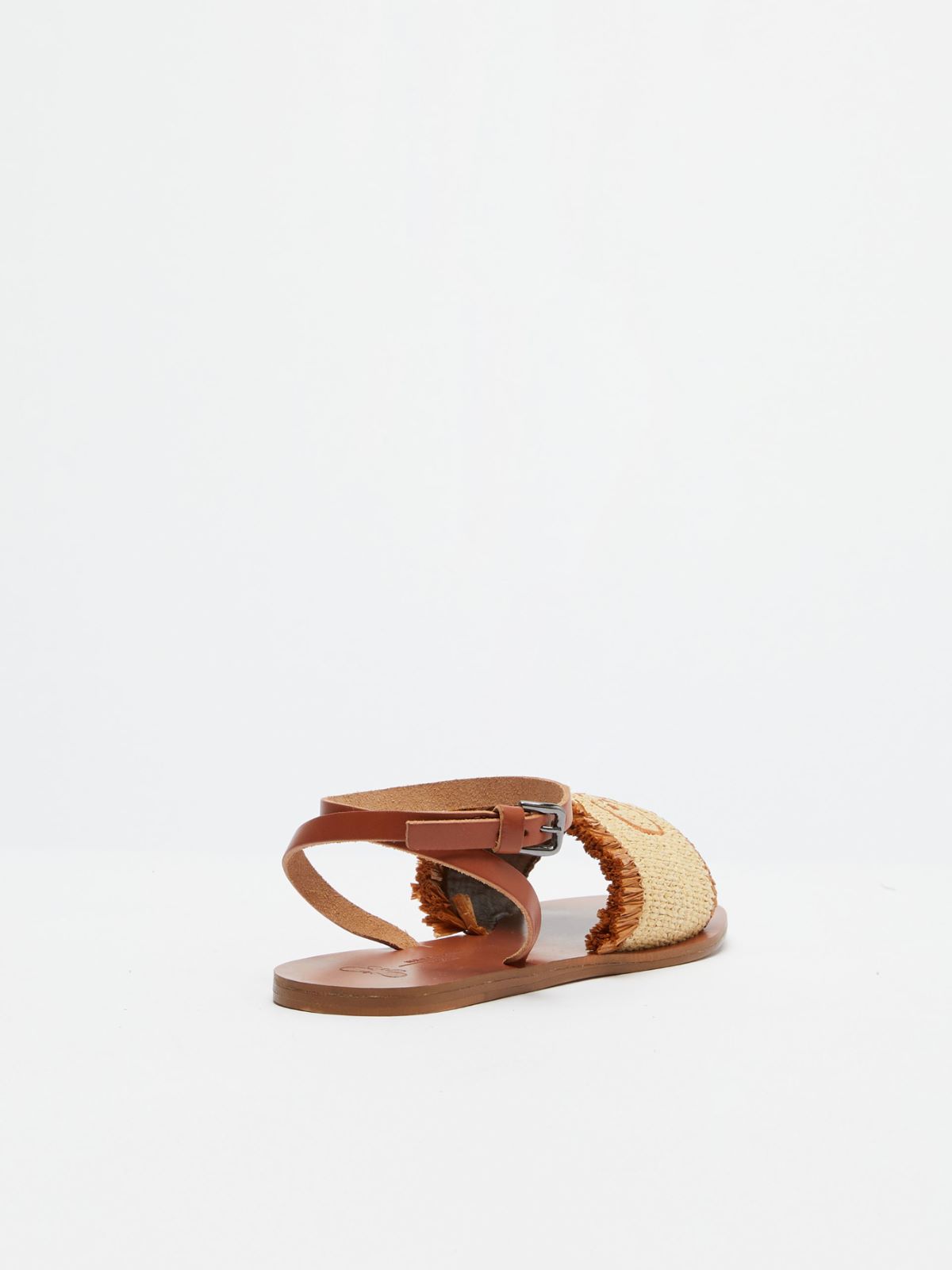Raffia and leather sandals Weekend Maxmara Raffia and leather sandals Weekend Maxmara