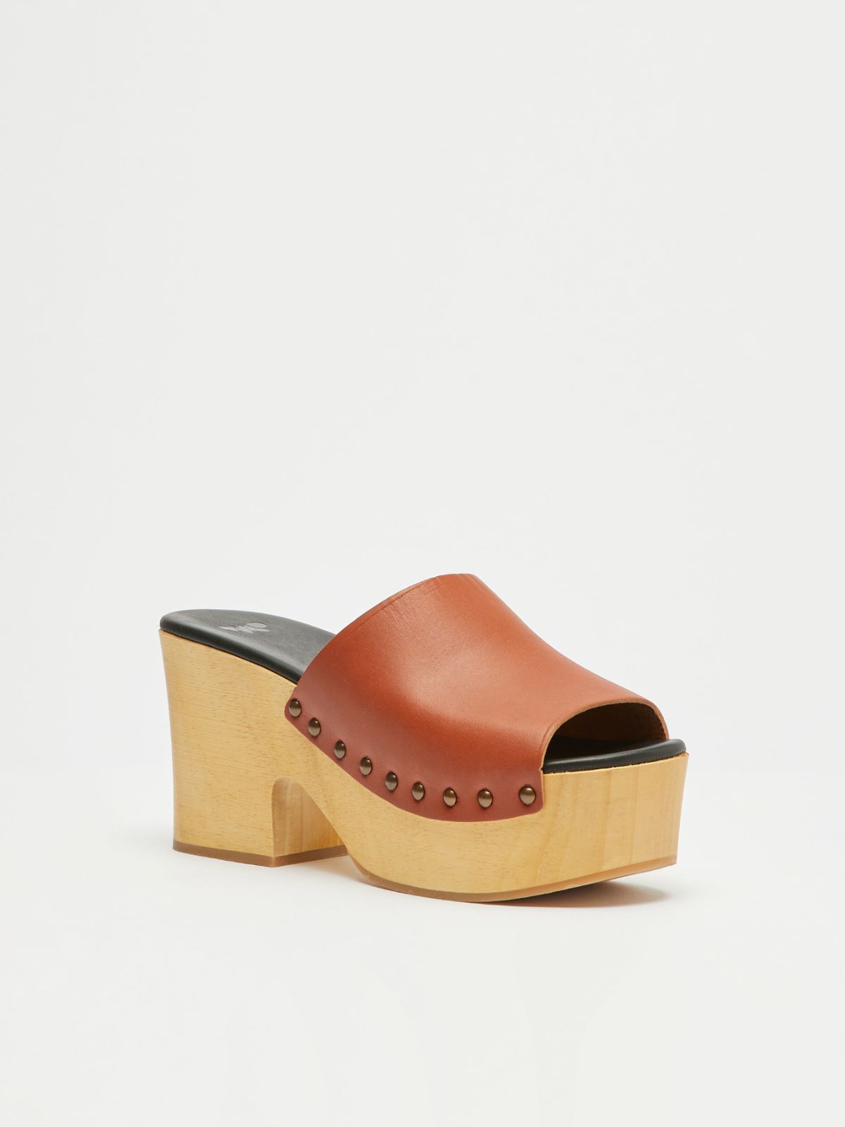 Leather clogs Weekend Maxmara Leather clogs Weekend Maxmara