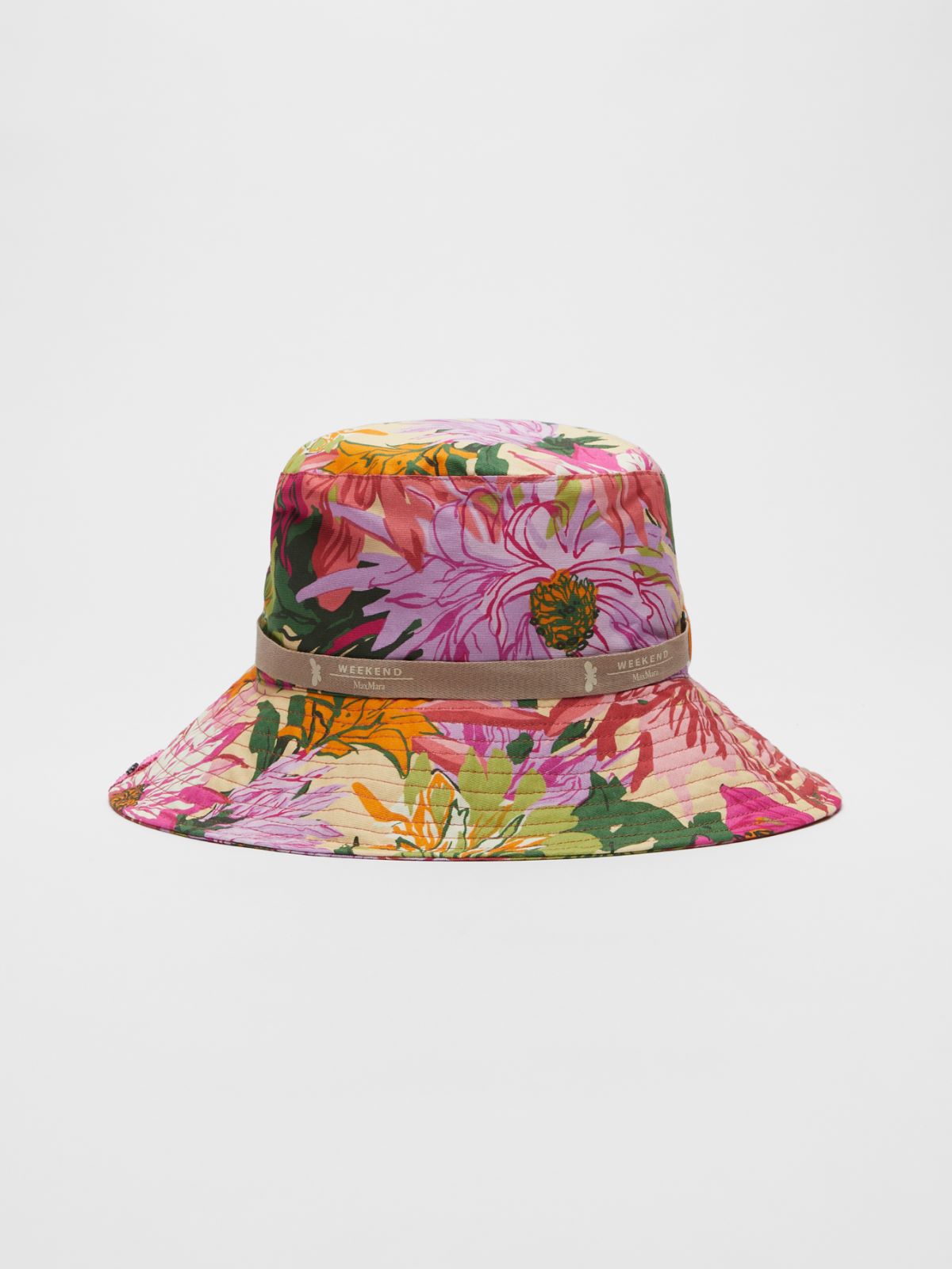 Printed faille bucket hat Weekend Maxmara