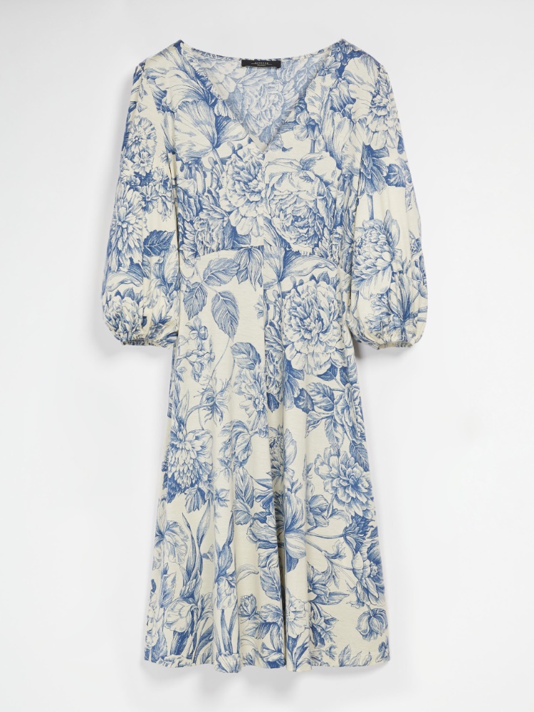 Cotton jersey dress , navy - Weekend Max Mara