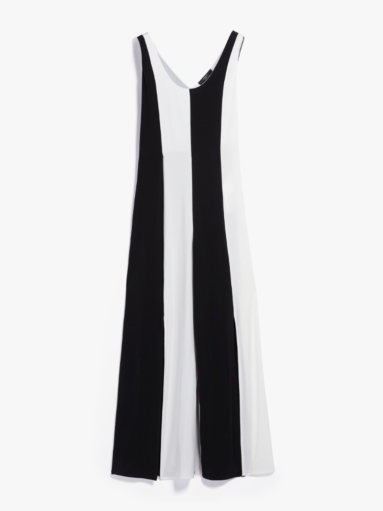 Viscose crepe jersey jumpsuit , black - Weekend Max Mara