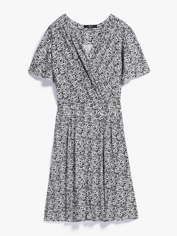 Viscose crepe jersey playsuit , black - Weekend Max Mara